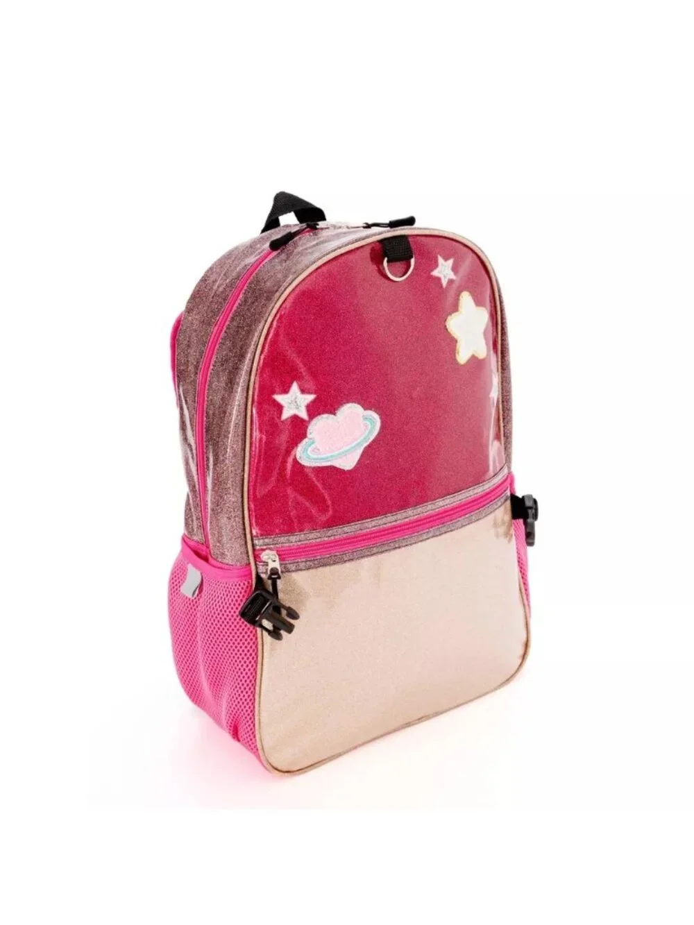 NEW Locker Club Kids' 16L Kids Backpack with Lunch Box Headphone - Pink
